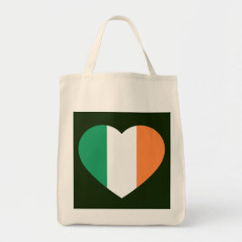 Irish Heartflag gtcnt Tragetasche