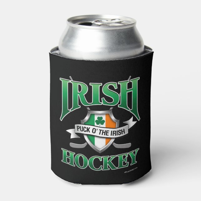 Irish Hockey Dosenkühler (Kanne Vorderseite)
