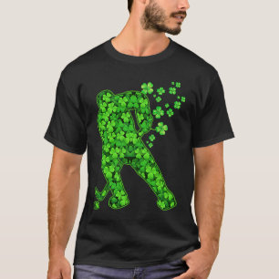 Irish Hockey Player Kleeblatt St Patrick's Day T-Shirt