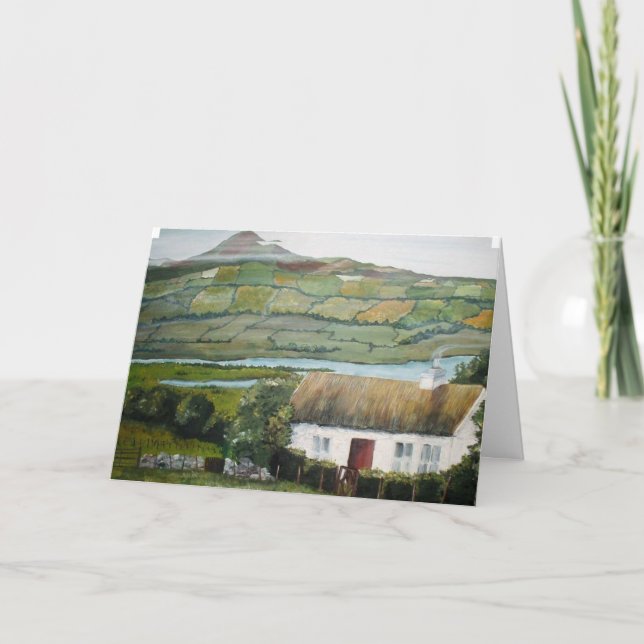 Irish Holiday Greeting Card, Mayo, Irland Karte (Vorderseite)
