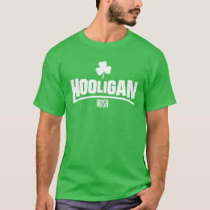 Irish Hooligan St Patricks Day Kleeblatt Clover Gr T-Shirt
