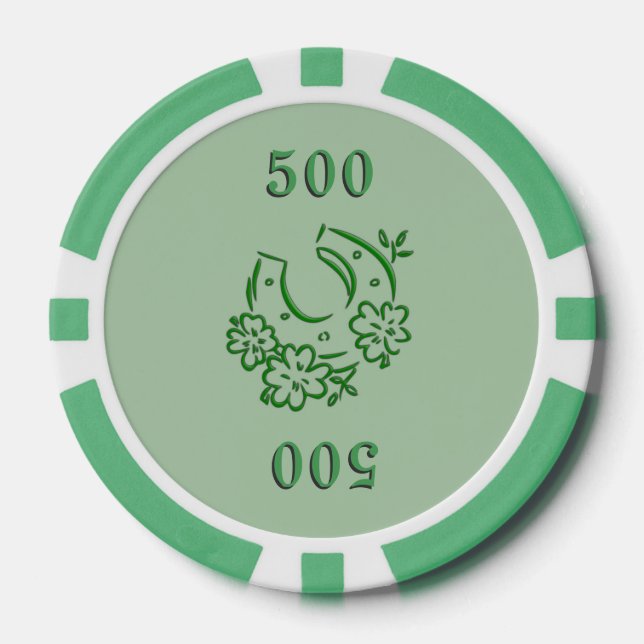 Irish Horseshoe Pokerchips (Vorderseite)
