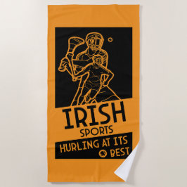 Irish Hurling Sport Strandtuch