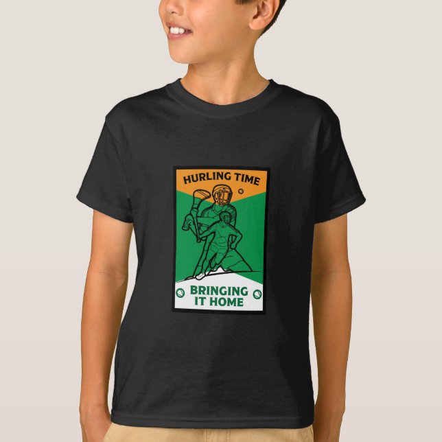 Irish Hurling Sport T-Shirt (Vorderseite)