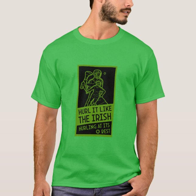 Irish Hurling Sport T-Shirt (Vorderseite)