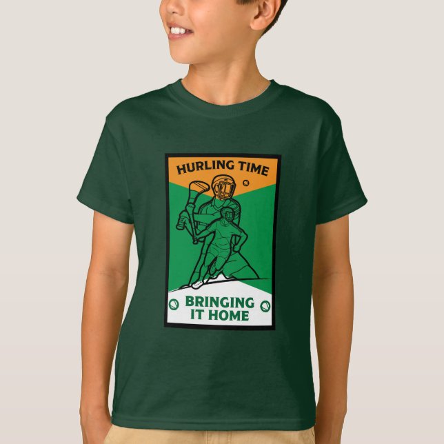 Irish Hurling Sport T-Shirt (Vorderseite)