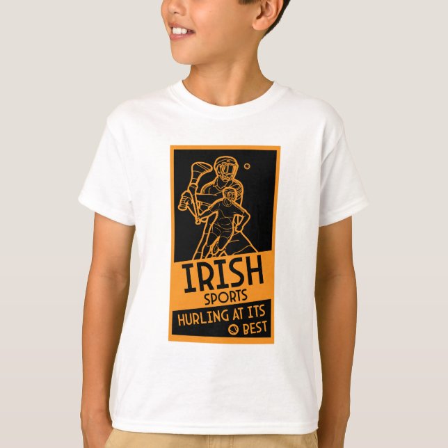 Irish Hurling Sport T-Shirt (Vorderseite)