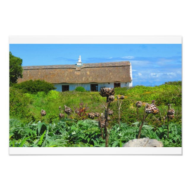 Irish Hütte Zuhause Fotodruck (Vorne)