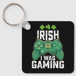 Irish I Gaming Gamer Games St Patrick's Day Schlüsselanhänger