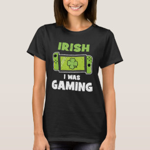 Irish I Gaming Video Gamers Kids St Patricks D T-Shirt