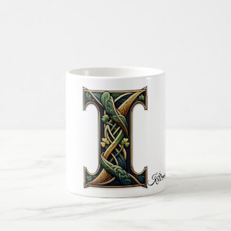 Irish I Monogram Coffee Mug Kaffeetasse