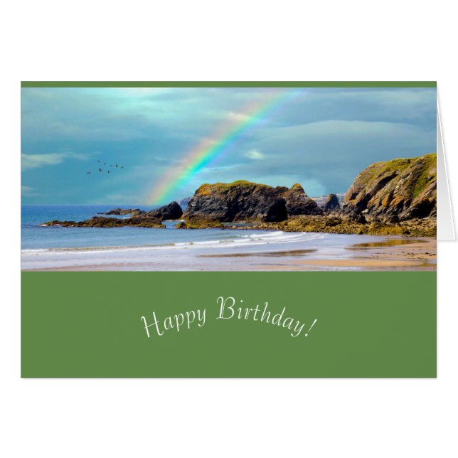 Irish Image for Birthday Grußkarte (Vorderseite (Horizontal))