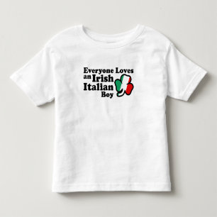 Irish Italian Boy Kleinkind T-shirt