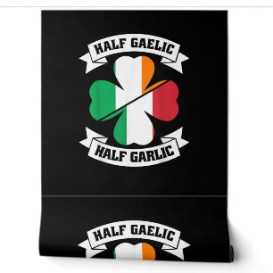 Irish Italian Half Gaelic Half Knolic Saint Patric Tapete