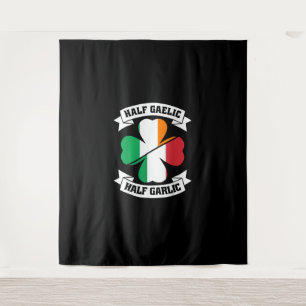 Irish Italian Half Gaelic Half Knolic Saint Patric Wandteppich