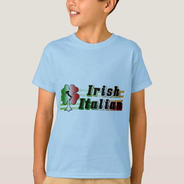 Irish Italian Kids T - Shirt (Vorderseite)