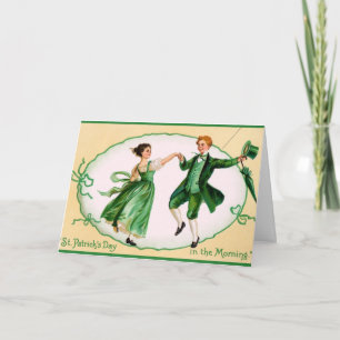 Irish Jig Greeting Card Karte