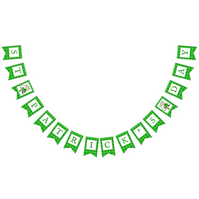 IRISH JIG MAUSE-Jagdflaggen Wimpelkette (Alle)