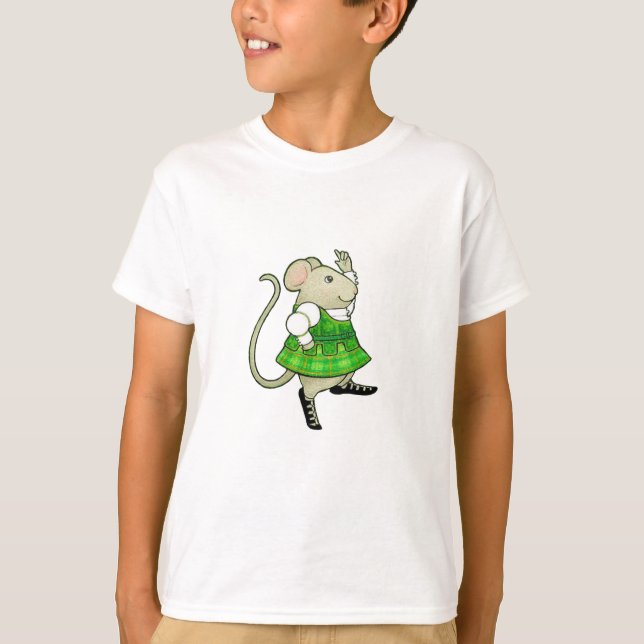 IRISH JIG MOUSE Boys' T-Shirt (Vorderseite)
