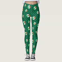 Irish Kisses niedlich St Patricks Day Leggings