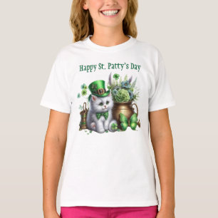 Irish Kitten für St. Patrick's Day T-Shirt
