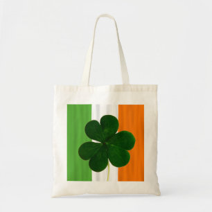 Irish Kleeblatt Clover St. Patrick Ireland Flag Tragetasche