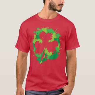 Irish Kleeblatt Green Clover St Patrick's Day Gesc T-Shirt