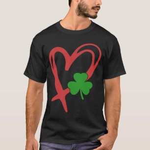 Irish Kleeblatt Heart St Patricks Day Kleeblatt Go T-Shirt
