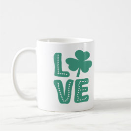 Irish Kleeblatt Liebe St Patricks Day Tasse