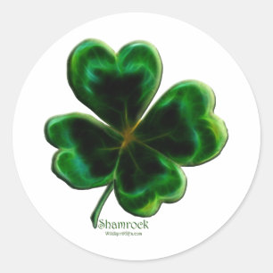 Irish Kleeblatt Lucky Clover Sticker Series