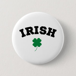 Irish Kleeblatt St Patrick's Button