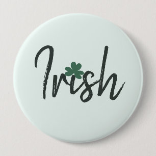 Irish Kleeblatt St Patricks Day      Button
