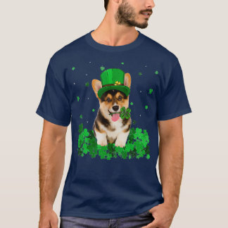 Irish Kleeblatt St Patricks Day Hund Cool T-Shirt