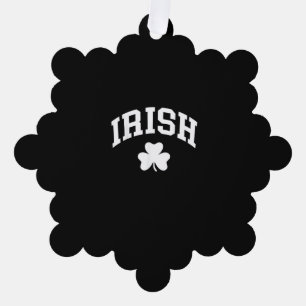 Irish Kleeblatt St Patricks Day Irland Pride Irish Ornament Karte