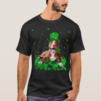 Irish Kleeblatt St Patricks Day Pitbull Cool T-Shirt