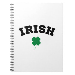 Irish Kleeblatt St Patrick's Notizblock