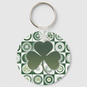 Irish Kleeblatts Schlüsselanhänger & Keyrings