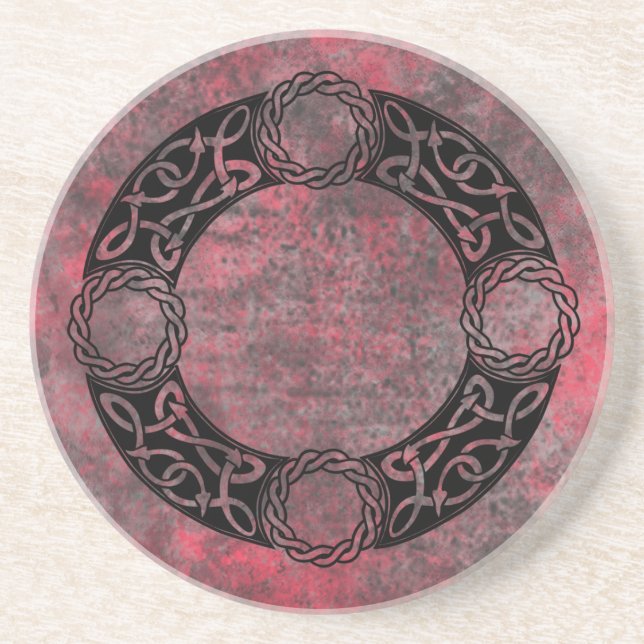 Irish Knot Designs Getränkeuntersetzer (Vorne)