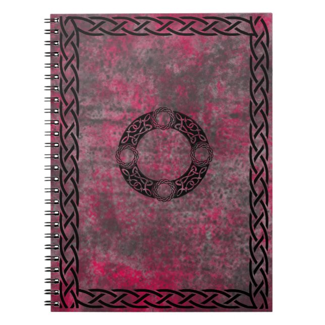 Irish Knot Designs Notizblock (Vorderseite)