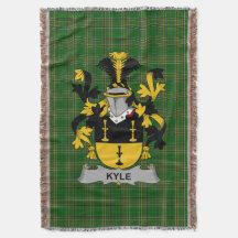 Irish Kyle Coat of Arms Familienwappen Irland