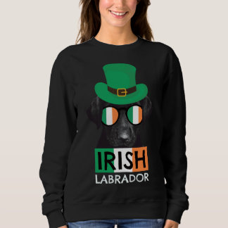Irish Labrador Retriever Dog St Patricks Day Sweatshirt