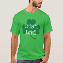 Irish Lad, Green Kleeblatt St. Paddy's Day