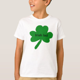 Irish Lad Kleeblatt Kids T - Shirt