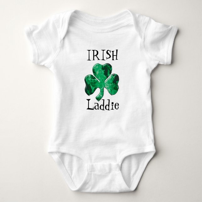 Irish Laddie Säugling Baby Strampler (Vorderseite)
