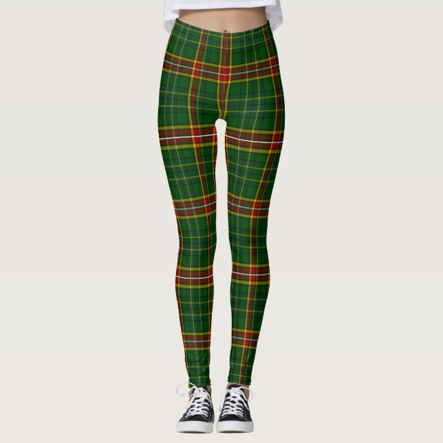 Irish Landkreis Donegal Tartan Kariert Leggings (Vorderseite)