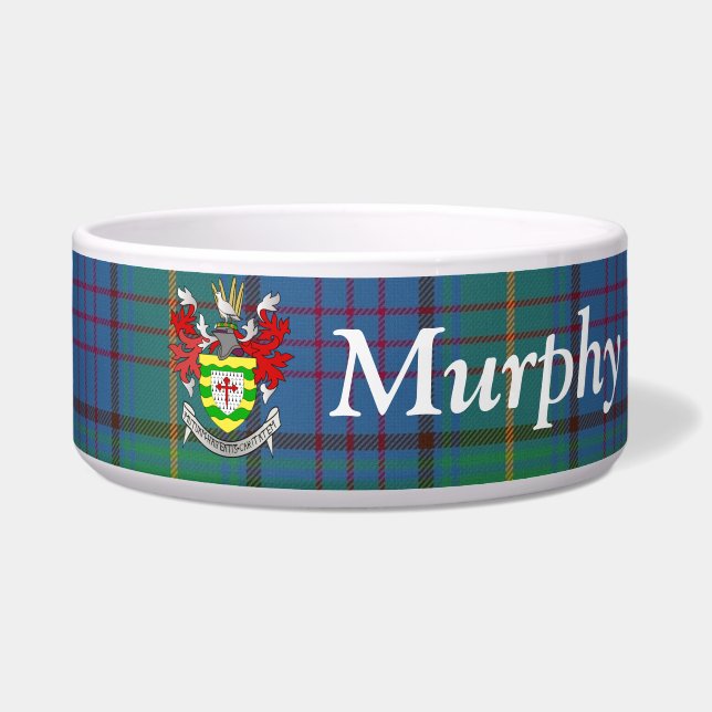 Irish Landkreis Donegal Tartan Personalisiert Napf (Vorderseite)