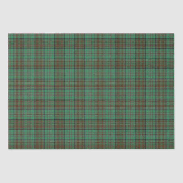 Irish Landkreis Dublin Tartan Seidenpapier (Vorderseite)