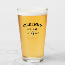 Irish Landkreis Kilkenny Ireland Personalisiert Te Glas