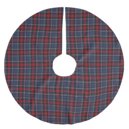 Irish Landkreis Louth Tartan Kariert Polyester Weihnachtsbaumdecke