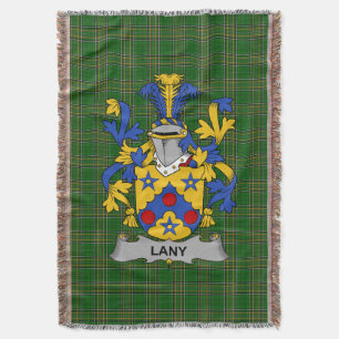 Irish Lany oder Laney Coat of Arms Familienwappen Decke